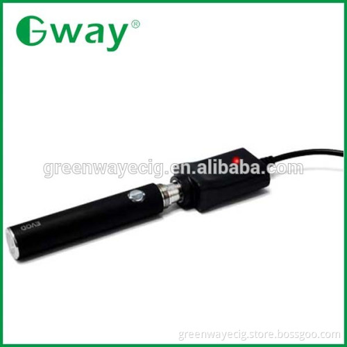 2015 alibaba express greenway ecig wholesale white light evod battery,evod twist